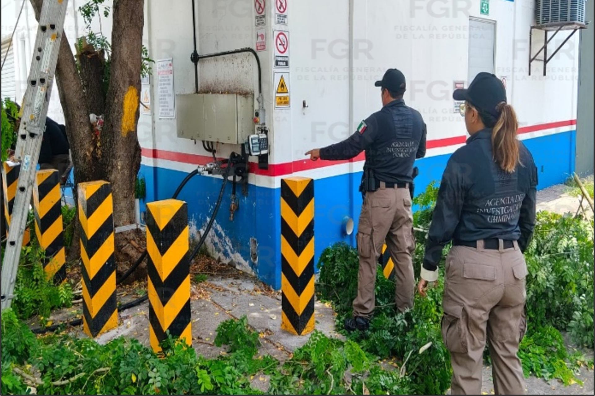 Aseguran más de dos mil litros de gas LP en Veracruz