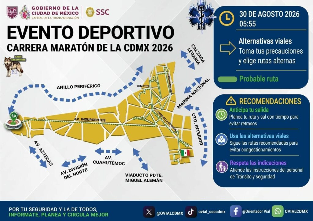 Maratón de la CDMX 2026: Ruta, horarios y cierres viales - whatsapp-image-2026-08-29-at-203003-1024x721