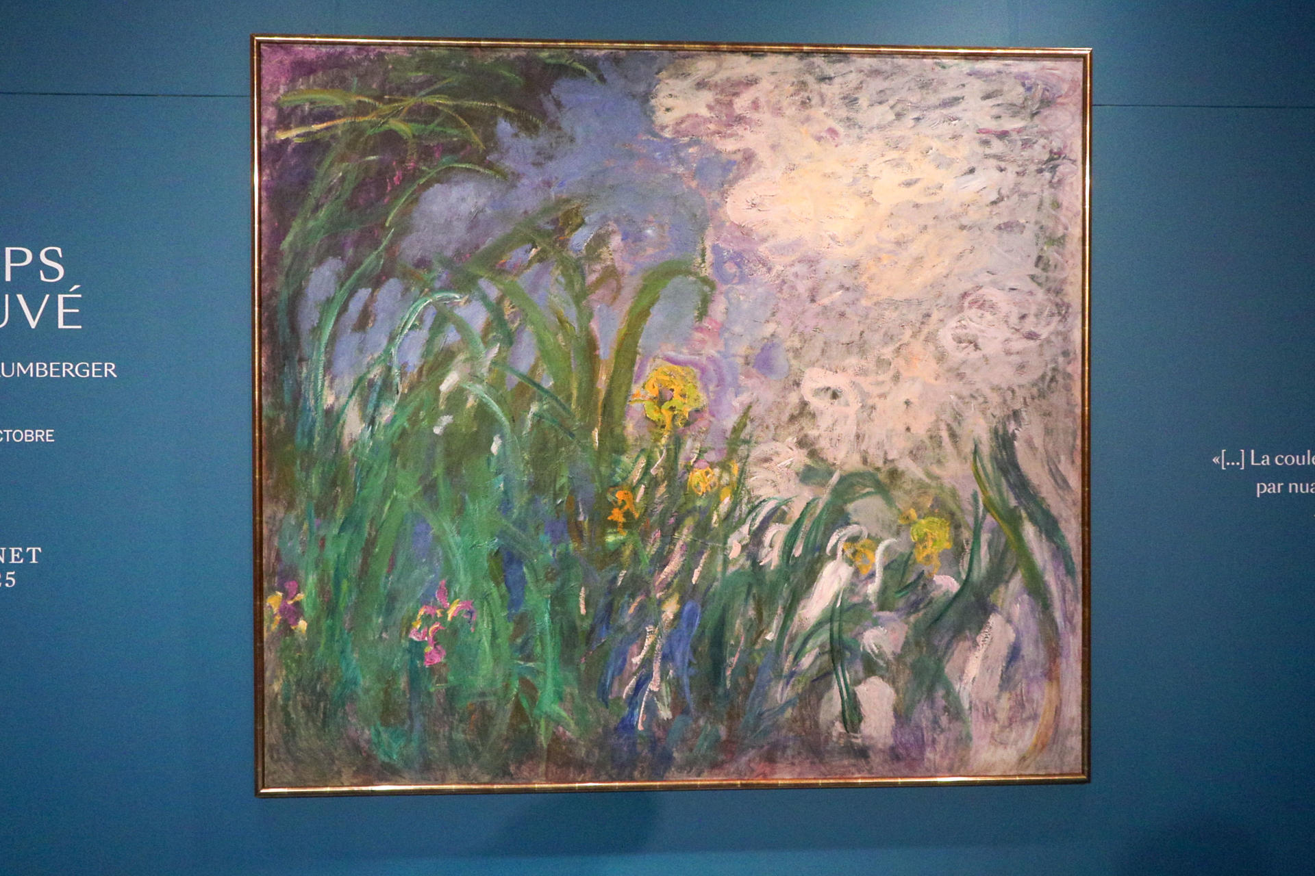 A subasta ‘Iris’, de Monet, por 30 millones de euros, récord para una pintura en Francia