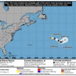 Se forma en el Atlántico la tormenta tropical ‘Hanna’, sin amenazas a tierra