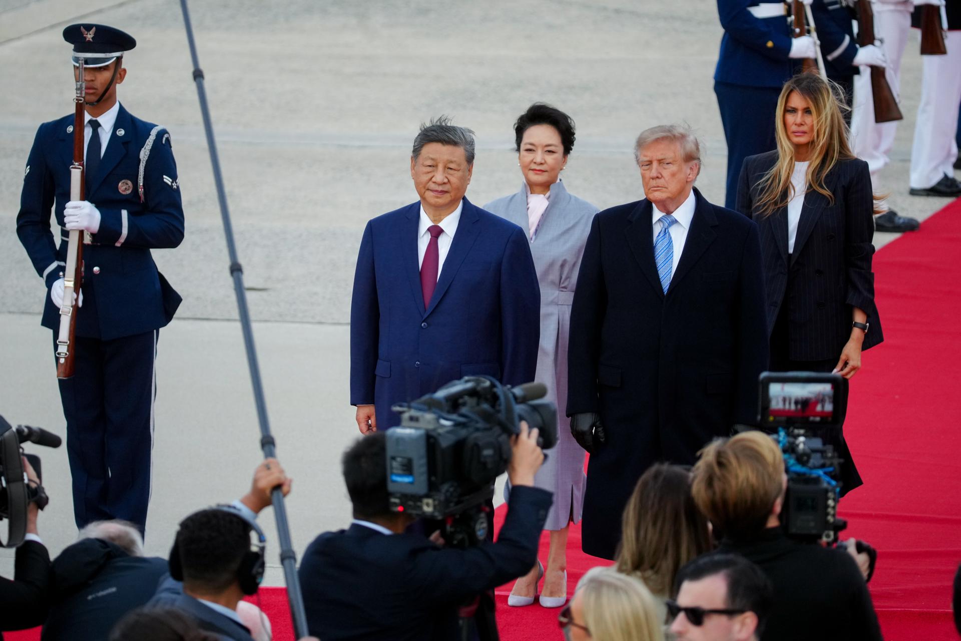 Xi Jinping llega a Washington para su primera visita de Estado en más de una década Xi Jinping llega a Washington para su primera visita de Estado en más de una década