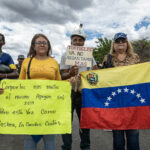 Protestan contra cortes eléctricos en el noroeste de Venezuela y piden respuestas a Trump