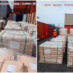 Aseguran más de 54 mil kilos dextrosa anhidra en Manzanillo, Colima; sustancia es utilizada como precursor químico