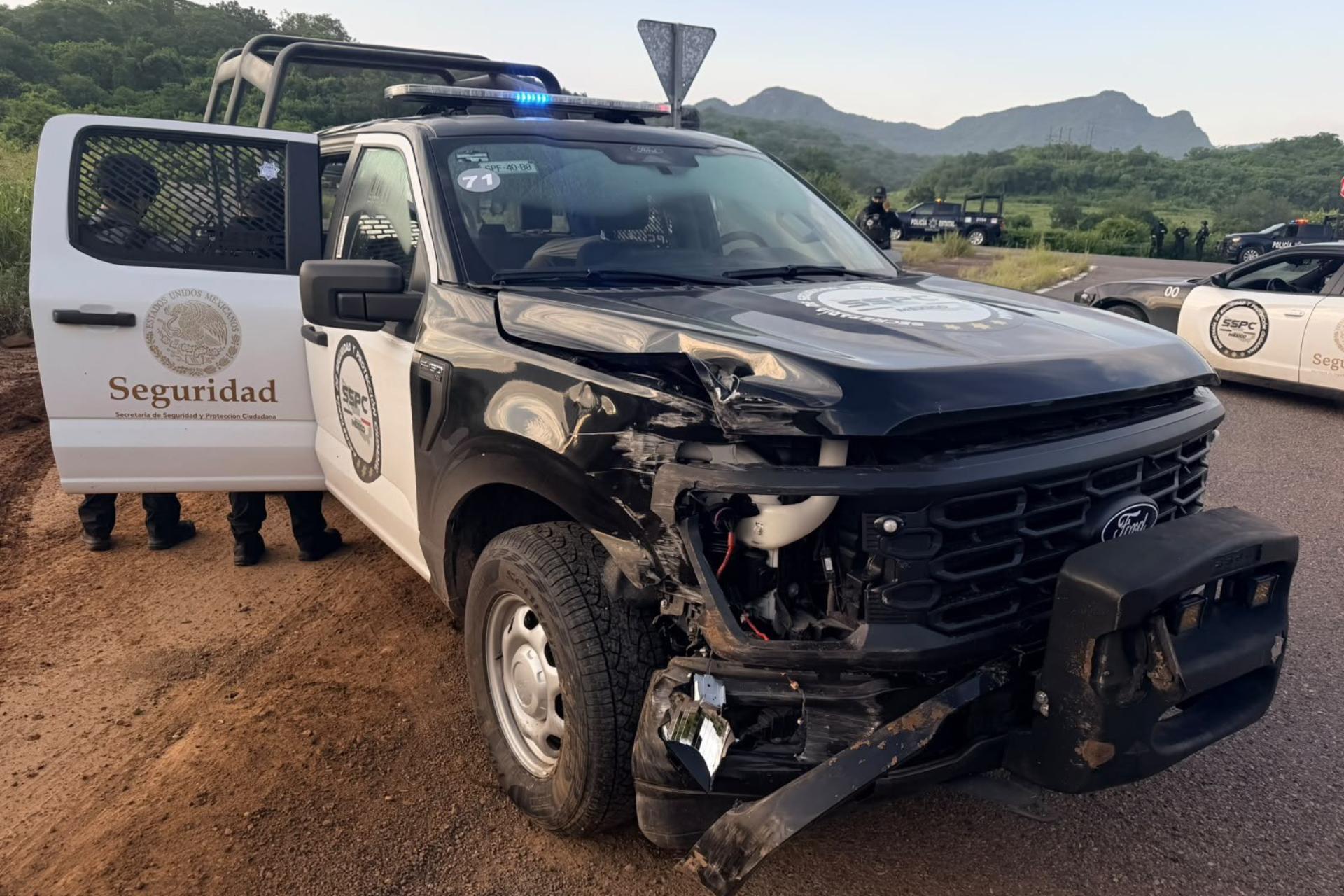 Atacan a personal de la SSPC en Culiacán, Sinaloa; hay cuatro detenidos