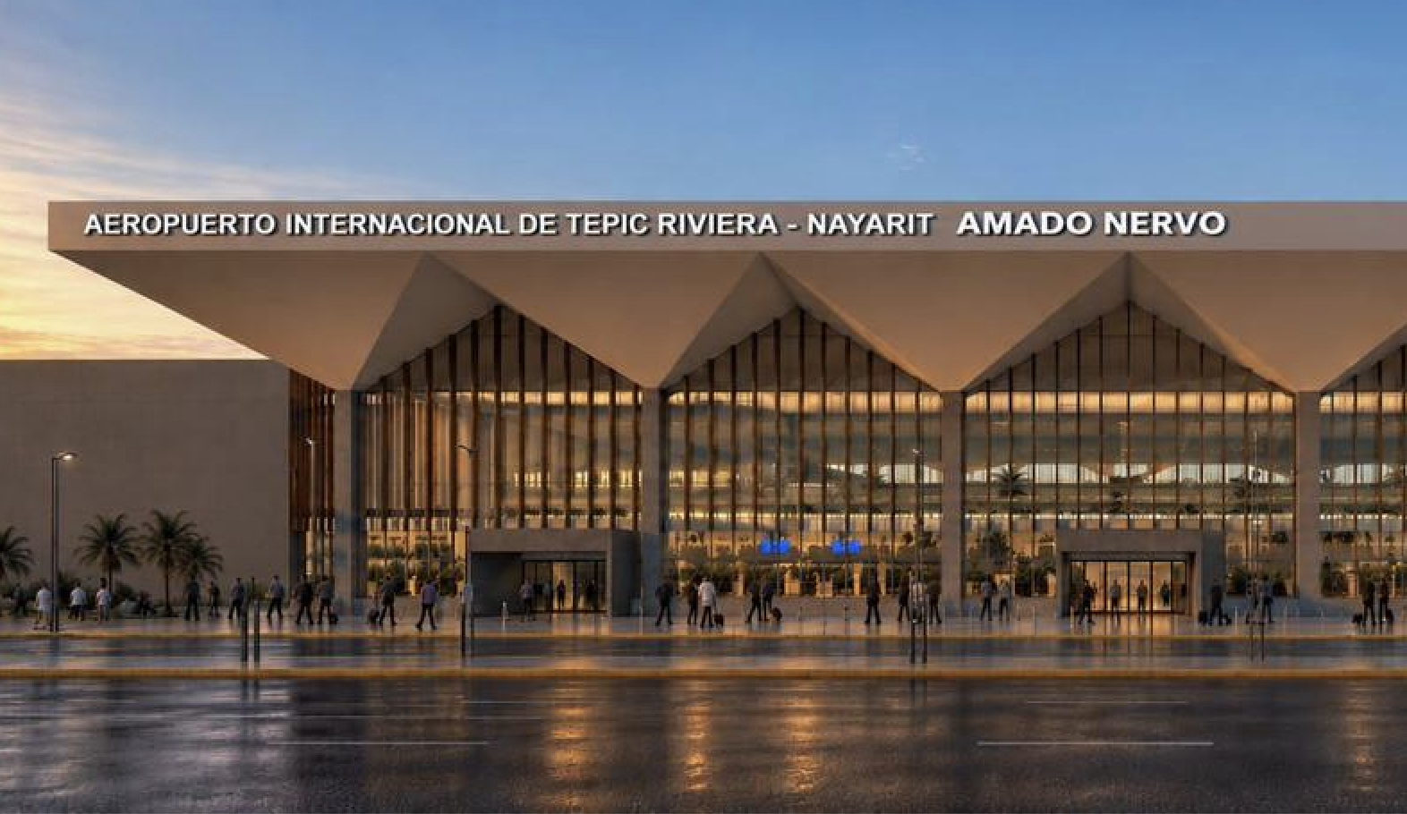 Reponen el nombre de Amado Nervo al Aeropuerto de Tepic