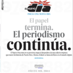 ‘El Nuevo Día’, el principal periódico de Puerto Rico, imprime su última edición tras 56 años