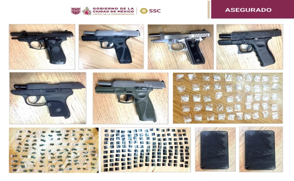 Cateo en la Magdalena Contreras deja tres detenidos, armas y drogas aseguradas - cateo-en-la-magdalena-contreras-deja-tres-detenidos-armas-y-drogas-aseguradas-2-1024x631