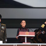 “La patria es primero”: Sheinbaum conmemora 50 años del Colegio Militar en Tlalpan