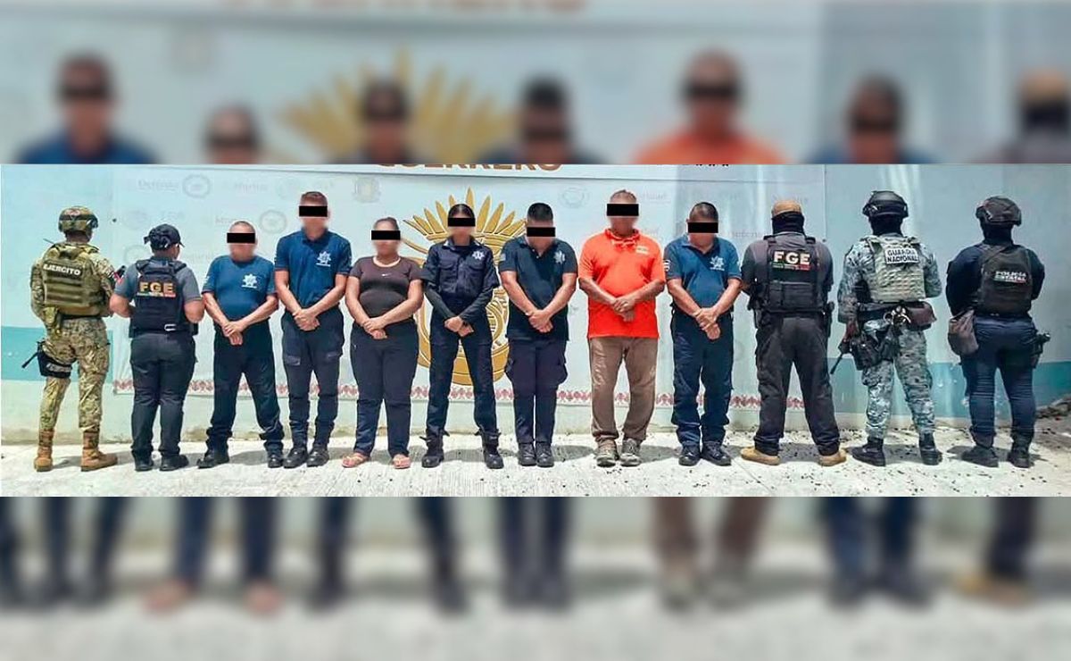 Detienen a comandante y 6 policías de Coyuca de Benítez por desaparición forzada