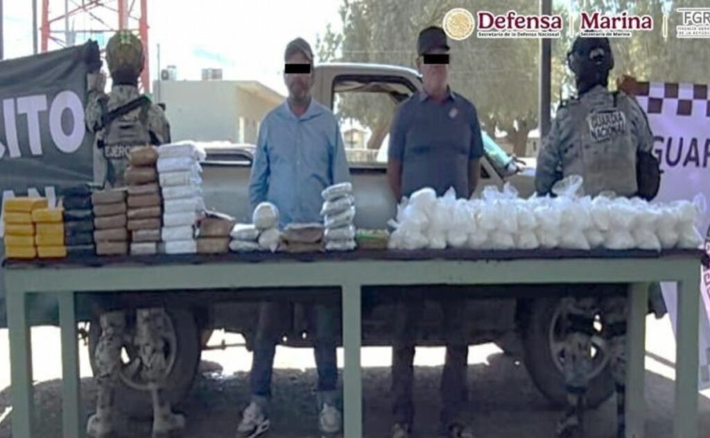Aseguran 341 kilos de droga en Sonora y Baja California