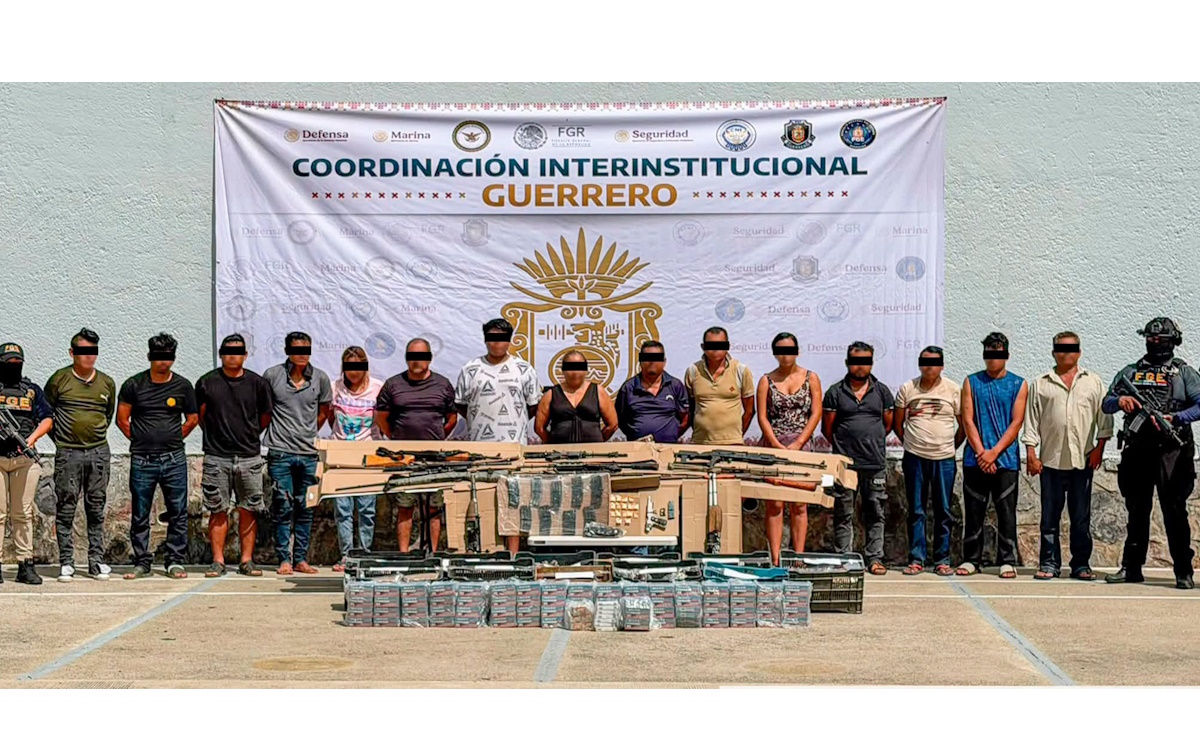 Detienen a 16 presuntos miembros de ‘Los Ardillos’ en Guerrero Detienen a 16 presuntos miembros de ‘Los Ardillos’ en Guerrero