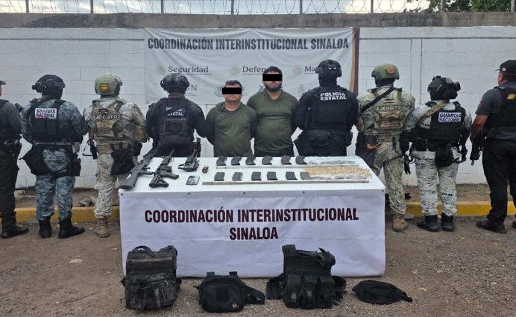 Detienen a Ángel ‘N’ y Milton ‘N’, implicados en secuestro de 10 mineros en Sinaloa