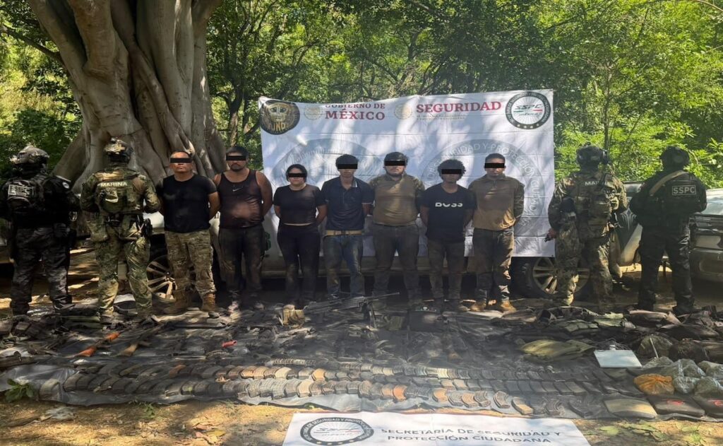 Detienen a nueve presuntos integrantes del Cártel de Sinaloa tras ataque armado