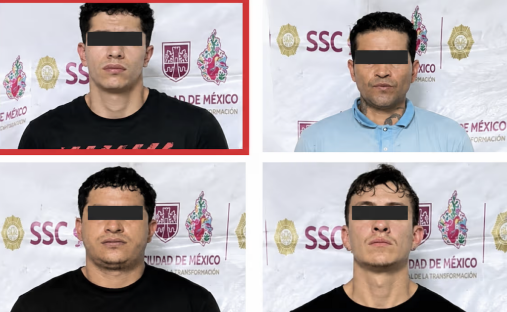 Detienen en CDMX a cuatro por robo en Saltillo; serían narcomenudistas