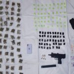 Detienen a tres sujetos con 200 dosis de drogas en Álvaro Obregón