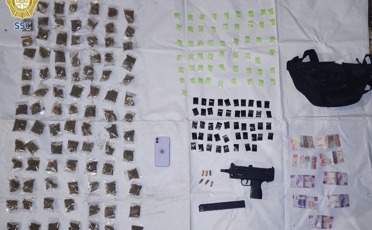 Detienen a tres sujetos con 200 dosis de drogas en Álvaro Obregón Detienen a tres sujetos con 200 dosis de drogas en Álvaro Obregón