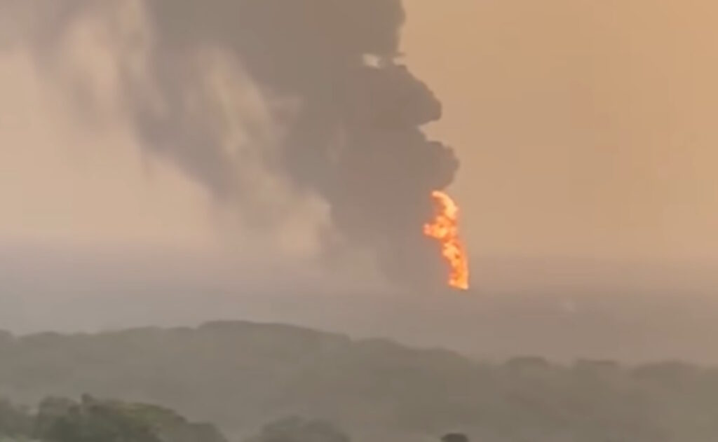 Rocío Nahle encabeza acciones de auxilio tras explosión en Jáltipan, Veracruz