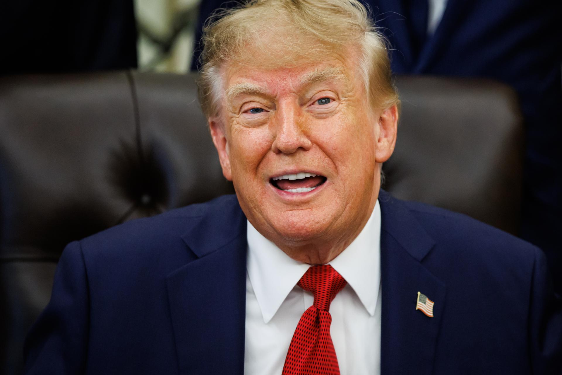 Trump se reunirá con Delcy Rodríguez el martes en Nueva York, anuncia la Casa Blanca