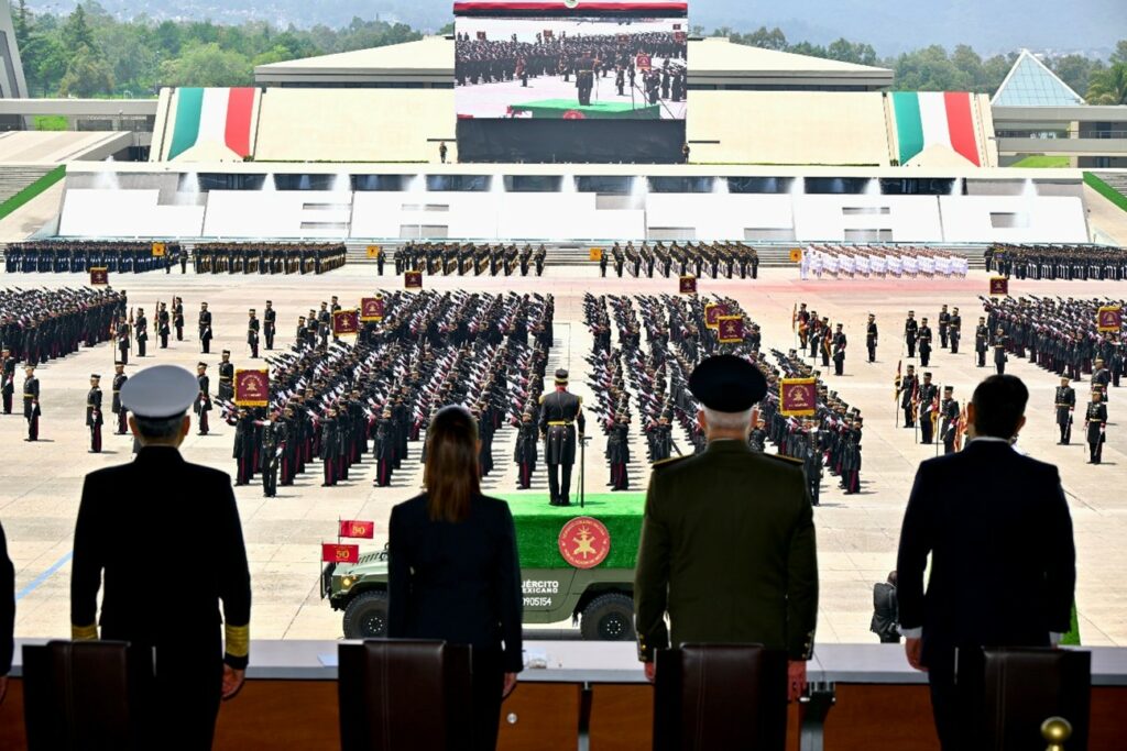 “La patria es primero”: Sheinbaum conmemora 50 años del Colegio Militar en Tlalpan - heroico-colegio-militar-conmemora-50-anos-de-sus-instalaciones-en-tlalpan-1024x683