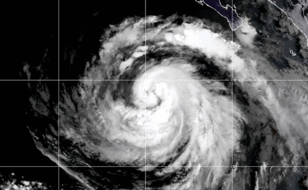 Huracán ‘Marie’ se fortalecerá a categoría 2 hoy jueves; habrá lluvias intensas en BCS