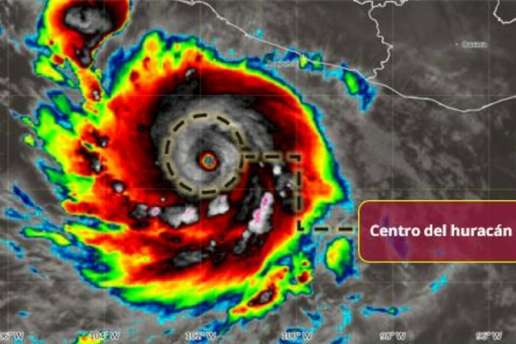 ‘Polo’ se intensifica a huracán categoría 5