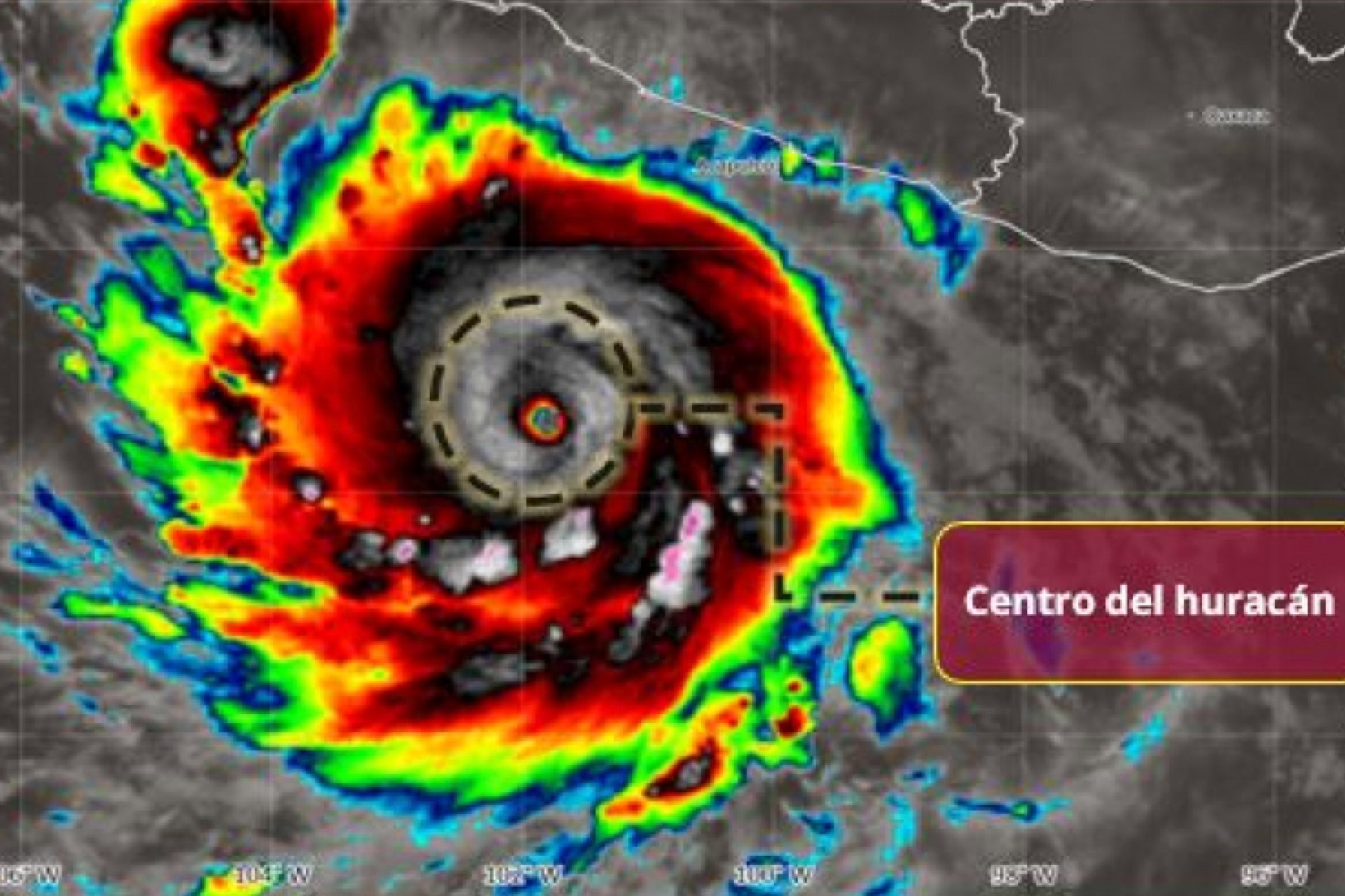 ‘Polo’ se intensifica a huracán categoría 5
