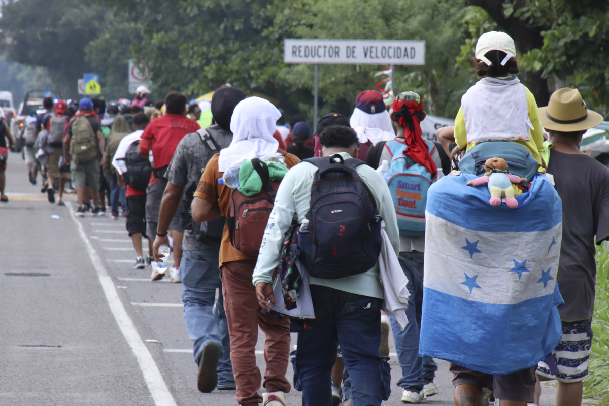 Ingresa a México una nueva caravana migrante, ¿a dónde van?