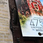 Inscriben con letras de oro los 475 años de la Universidad de México en San Lázaro