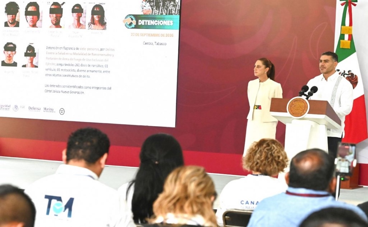 La Barredora” está debilitada y dividida en dos grupos en Tabasco: Harfuch La Barredora” está debilitada y dividida en dos grupos en Tabasco: Harfuch
