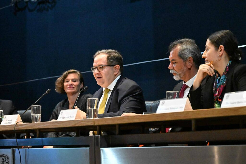 El Plan México requiere de una arquitectura institucional para lograrla: Leonardo Lomelí, rector de la UNAM El Plan México requiere de una arquitectura institucional para lograrla: Leonardo Lomelí, rector de la UNAM