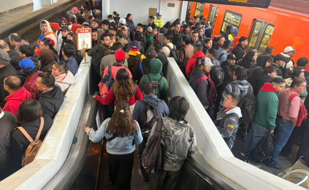 Revisiones a trenes y vías afectan servicio del Metro CDMX