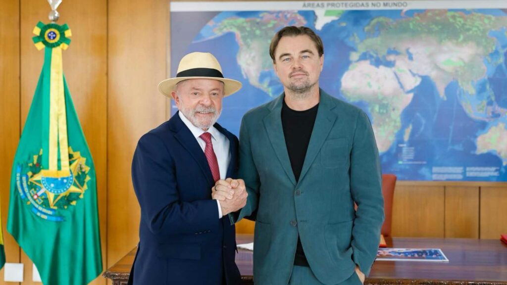 Lula conversa con Leonardo di Caprio sobre derechos indígenas y medioambiente
