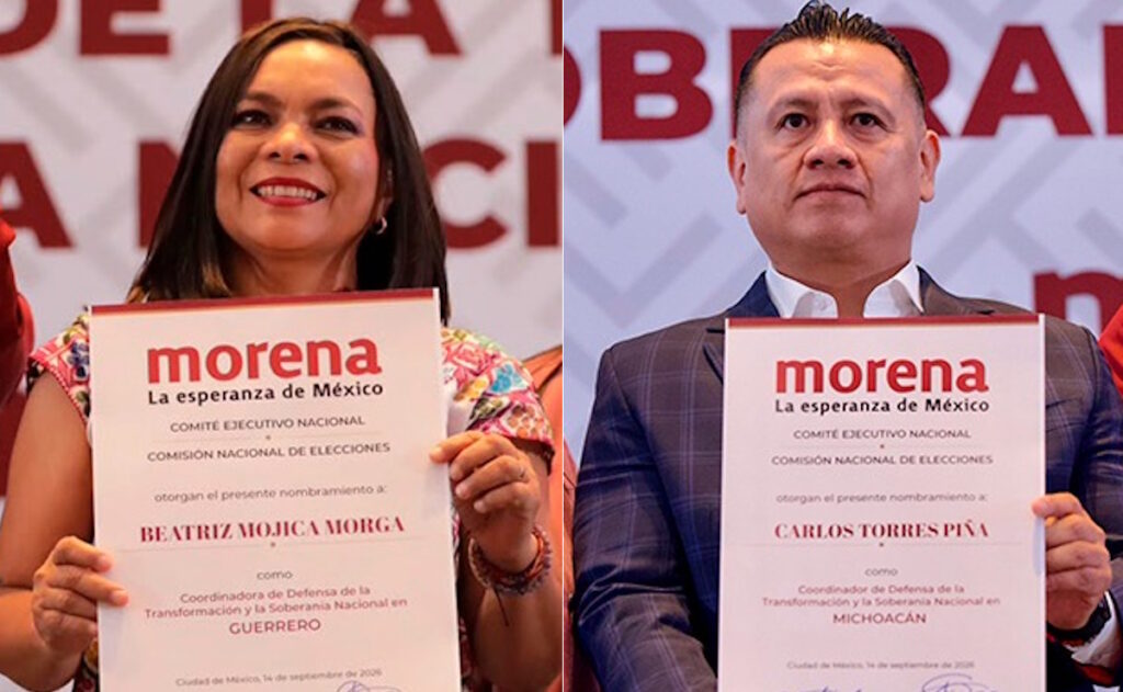 Morena revela a coordinadores en defesa de la 4T en Guerrero y Michoacán