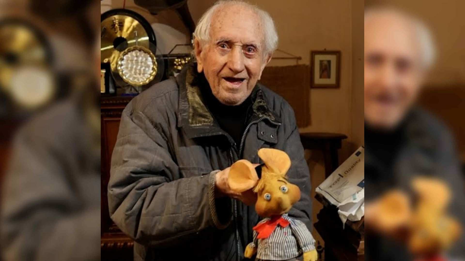Muere Peppino Mazzullo, voz de Topo Gigio