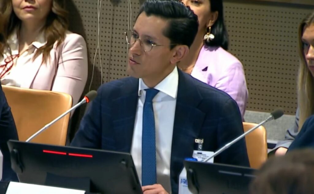 Canciller Velasco preside reunión del Grupo Núcleo LGBTI de la ONU