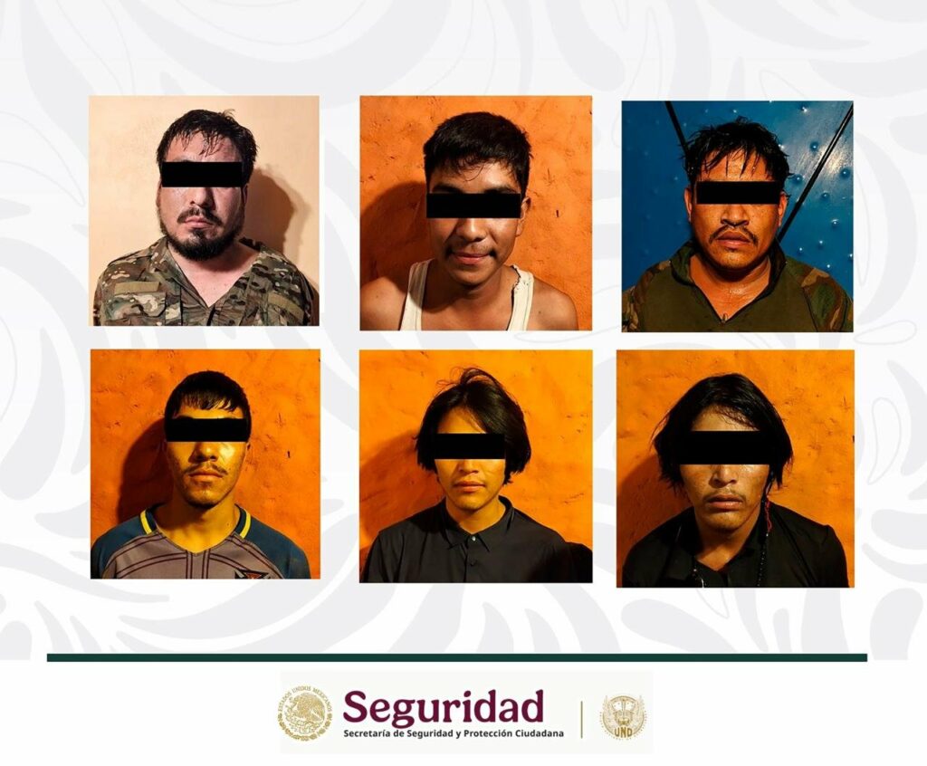 Siete operativos en Mazatlán dejan ocho detenidos y armamento asegurado