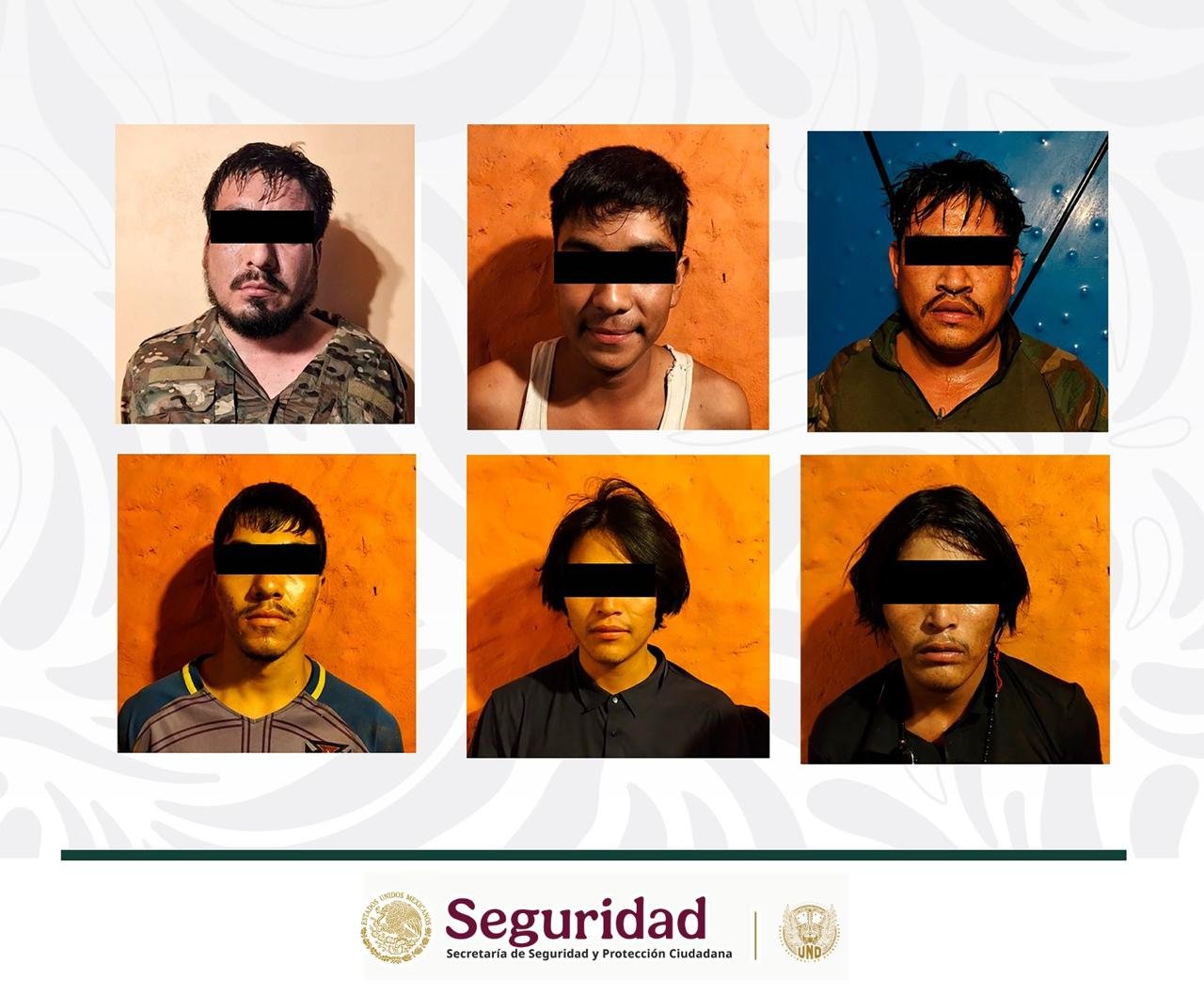 Siete operativos en Mazatlán dejan ocho detenidos y armamento asegurado