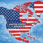 Trump publica imagen de México cubierto con la bandera de Estados Unidos