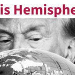 Trump publica una foto con el título “Su hemisferio”