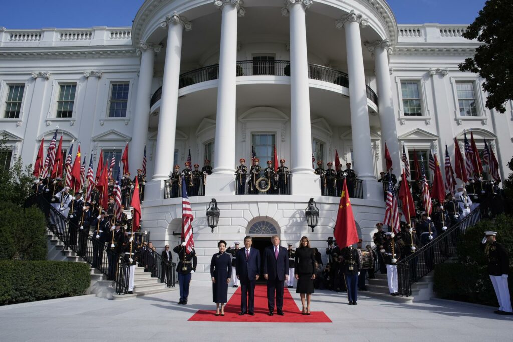Donald Trump recibe a Xi Jinping en la Casa Blanca tras 11 años