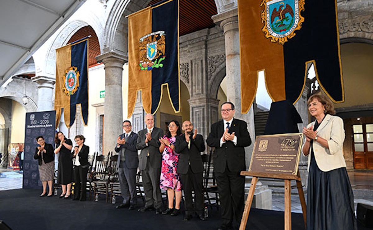 UNAM conmemora 475 años de historia; ratifica la importancia de su autonomía UNAM conmemora 475 años de historia; ratifica la importancia de su autonomía
