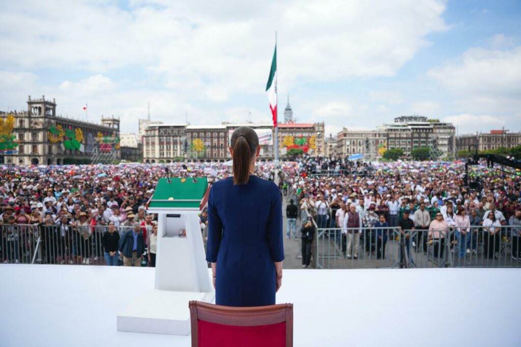 Rechaza Claudia Sheinbaum injerencismo en mensaje desde el Zócalo - whatsapp-image-2026-09-27-at-114908-am-1024x682