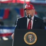 Trump se burla de la reacción de Sheinbaum cuando él le cambió el nombre al golfo de México