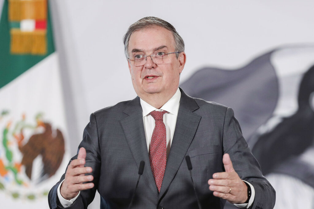 Ebrard afirma que el narcotráfico no se discute en la negociación comercial con EE.UU.