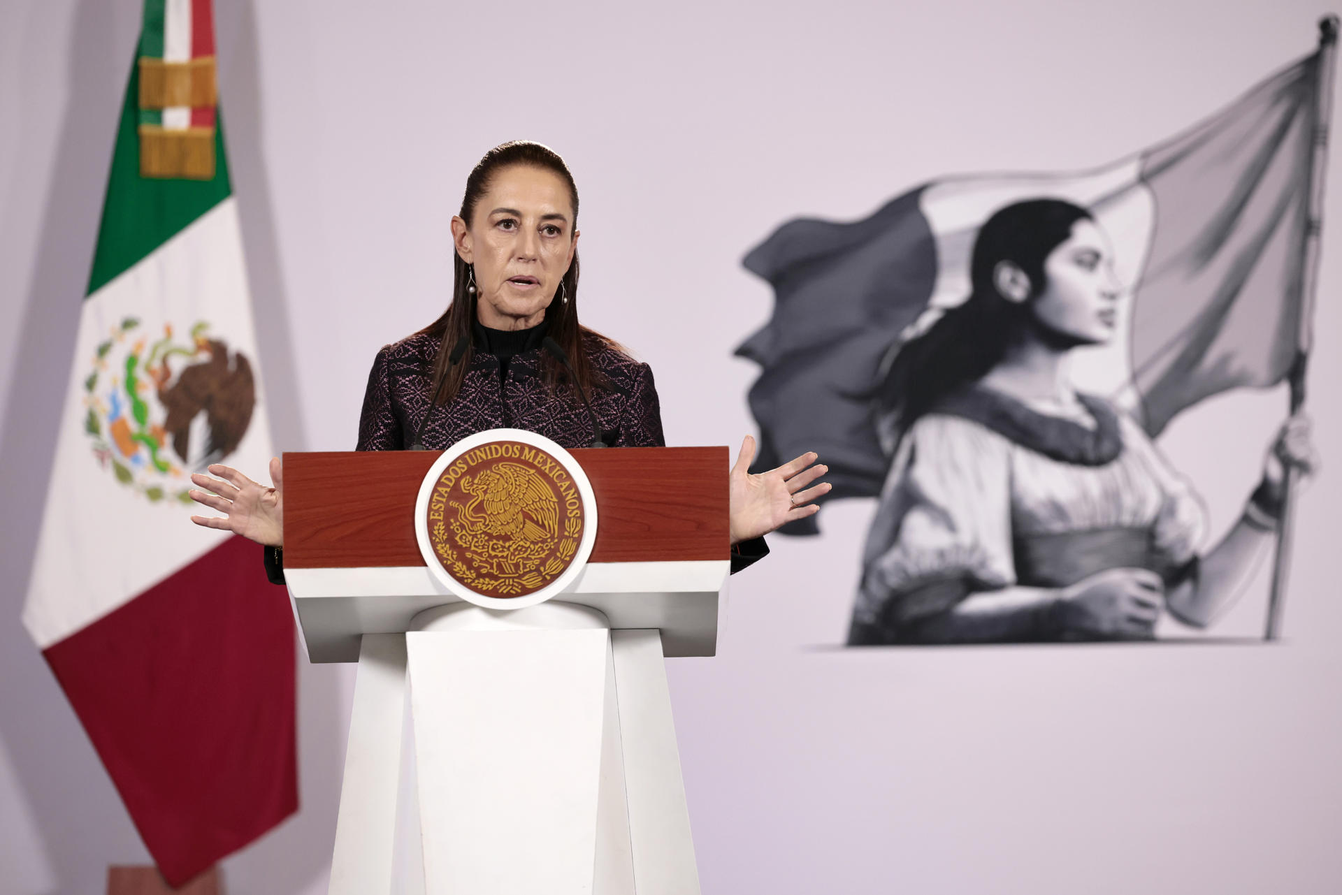 Advierte Sheinbaum que “la derecha internacional sí quiere intervenir” en México Advierte Sheinbaum que “la derecha internacional sí quiere intervenir” en México