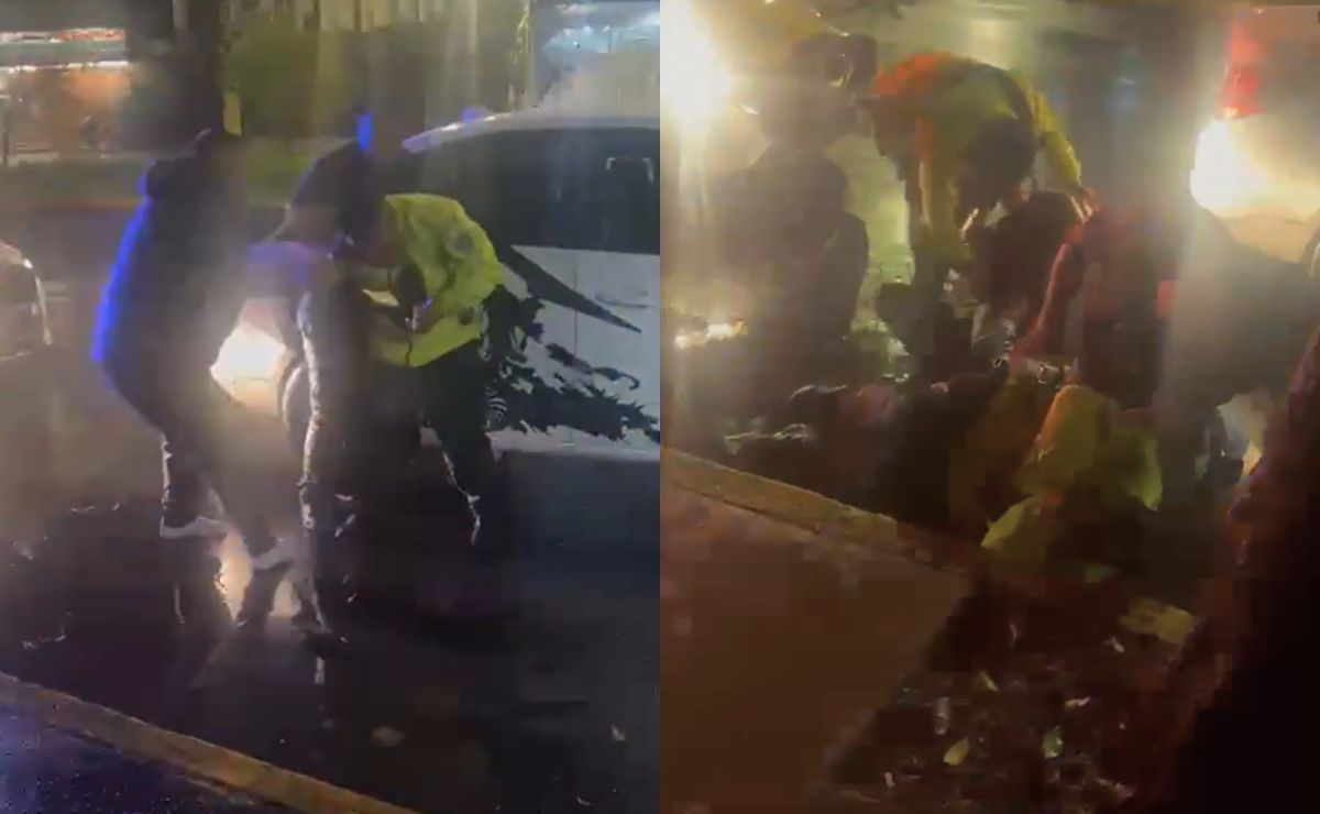 Video: Golpean a agentes de Tránsito en CDMX; responsables ya fueron detenidos Video: Golpean a agentes de Tránsito en CDMX; responsables ya fueron detenidos