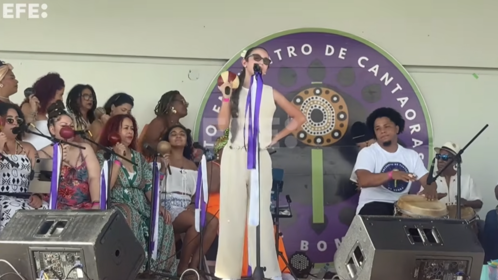 Cantaoras de bomba alzan sus voces para reivindicar la presencia femenina en este género musical Cantaoras de bomba alzan sus voces para reivindicar la presencia femenina en este género musical