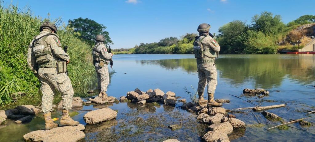 Despliegan 500 militares y dos helicópteros en la frontera de Tamaulipas