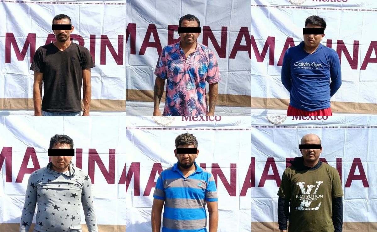 México y EE.UU. aseguran 1.2 toneladas de cocaína en aguas de Oaxaca - detenidos-en-posesion-de-12-toneladas-de-cocaina