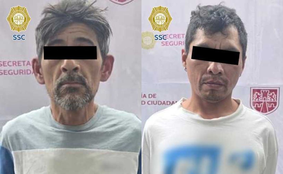 Detienen en CDMX a dos sujetos en posesión de 221 paquetes de droga